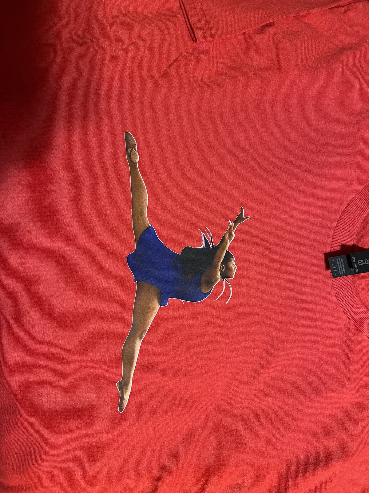 Custom performance themed shirt created by Healthy Intentions
