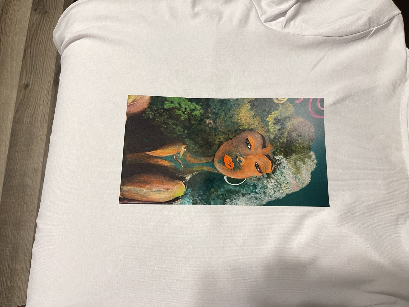 Personalized photo shirt created by Healthy Intentions