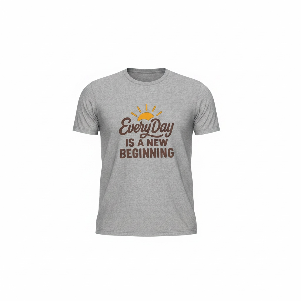 Every Day Is a New Beginning Founders Collection T-shirt